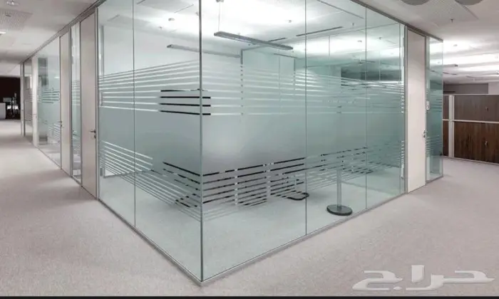 استيكر مثلج او مرمل للمكاتب والمعارض 12