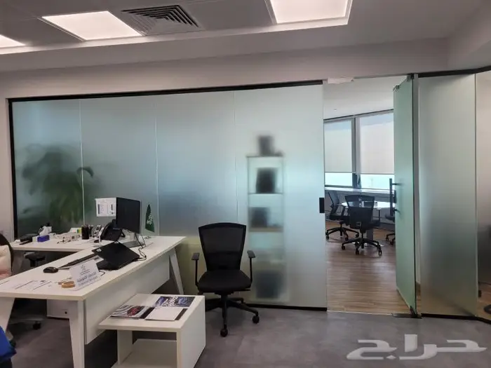 استيكر مثلج او مرمل للمكاتب والمعارض 5