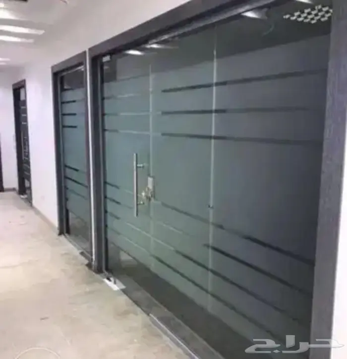 استيكر مثلج او مرمل للمكاتب والمعارض 14