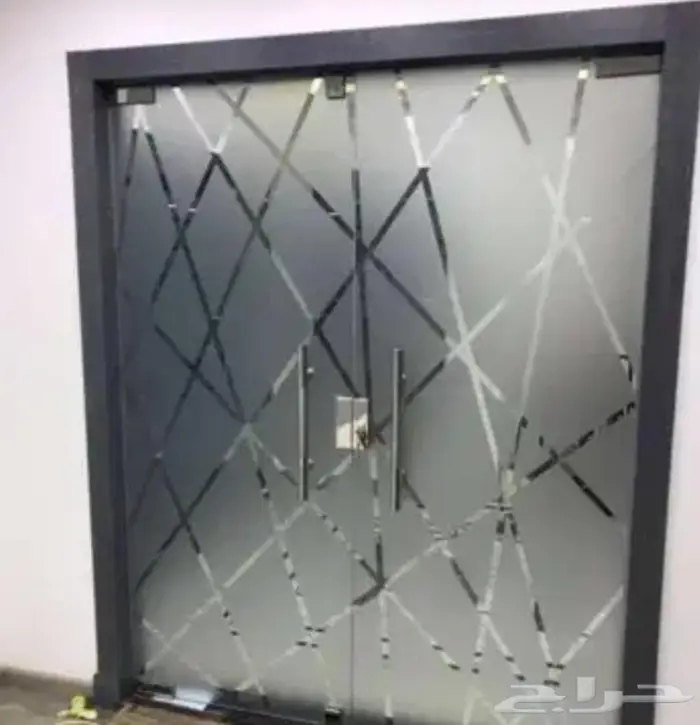 استيكر مثلج او مرمل للمكاتب والمعارض 11