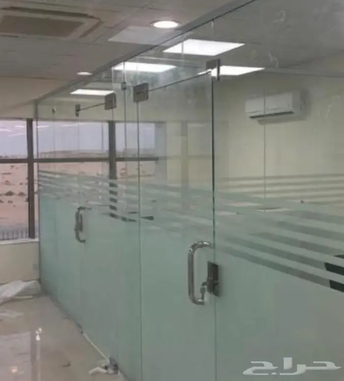 استيكر مثلج او مرمل للمكاتب والمعارض 15