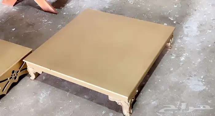 طاولة ارضية قهوة او مجلس خشبي خماسي 14