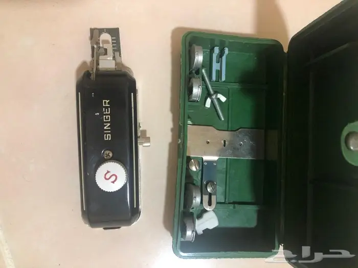 مكينة سنجر singer button machine 6