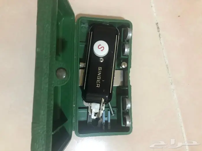 مكينة سنجر singer button machine 8