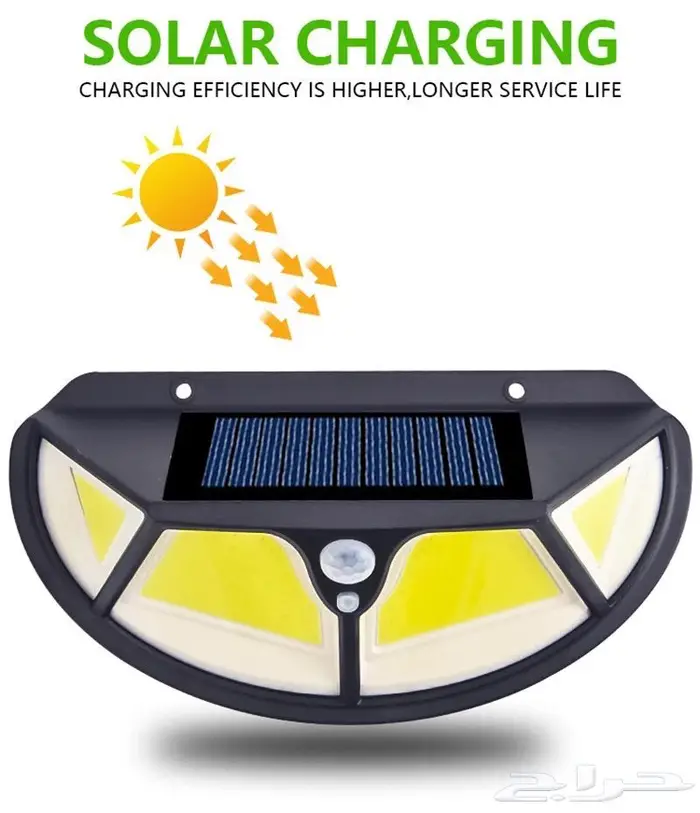 مصابيح جداري طاقة الشمسية مستشعر 0
