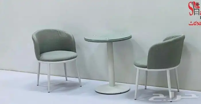 طاولات اطقم مع كرسيين وفي مع 4 كرسي وتس فقط 8