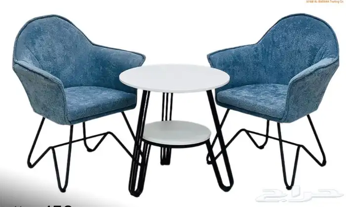 طاولات اطقم مع كرسيين وفي مع 4 كرسي وتس فقط 57