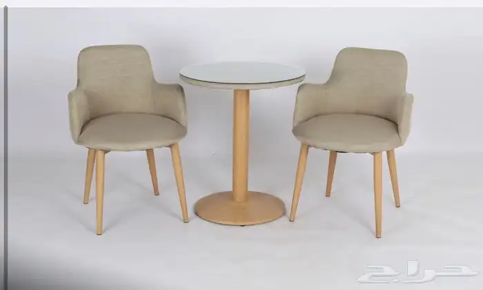 طاولات اطقم مع كرسيين وفي مع 4 كرسي وتس فقط 16