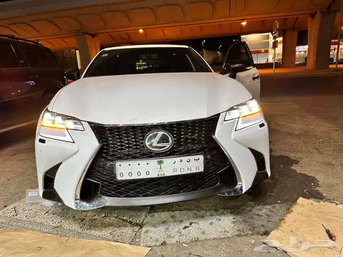 ترهيم واجهية Gs350 f من موديل 2015 الى 2018 ثلاث عدسات 6