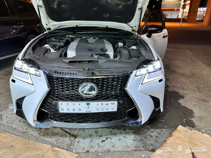 ترهيم واجهية Gs350 f من موديل 2015 الى 2018 ثلاث عدسات 4
