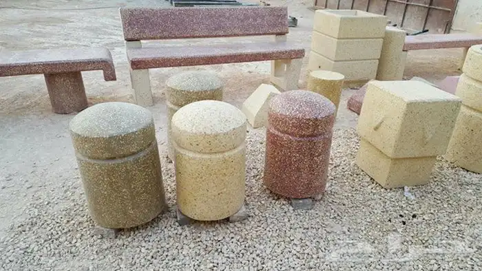 حواجز خرسانية - سفتي - مصدات خرسانية - كراسي الحدائق 24