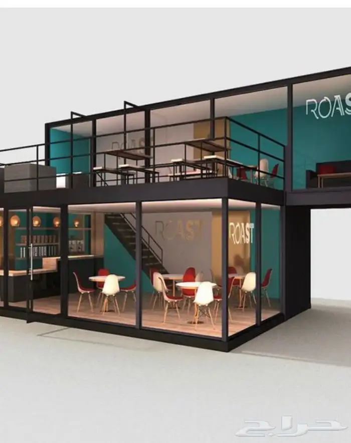 فود ترك بوث كشك كونتينر بورتبل دورة مياه بركس بيوت مخيم 17