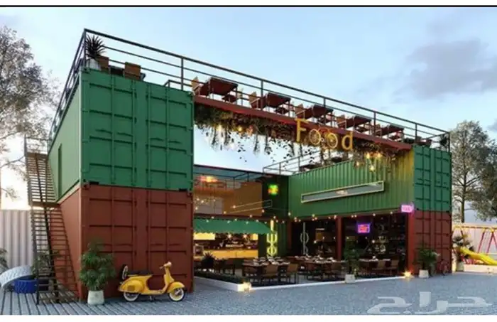 فود ترك بوث كشك كونتينر بورتبل دورة مياه بركس بيوت مخيم 46