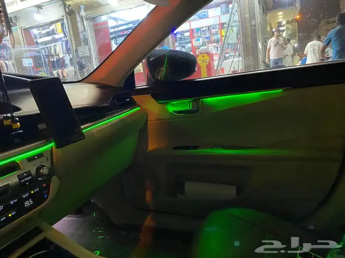 تركيب ليد داخلي على سيارة لكزز es350 5