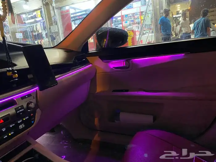 تركيب ليد داخلي على سيارة لكزز es350 1