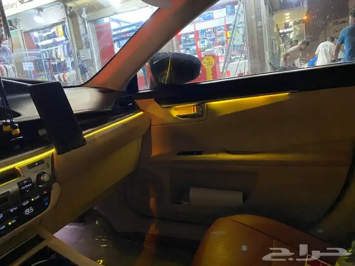 تركيب ليد داخلي على سيارة لكزز es350 8