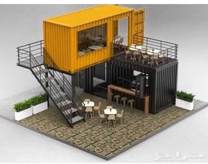 فود ترك بوث كشك كونتينر بورتبل دورة مياه بركس بيوت مخيم 9