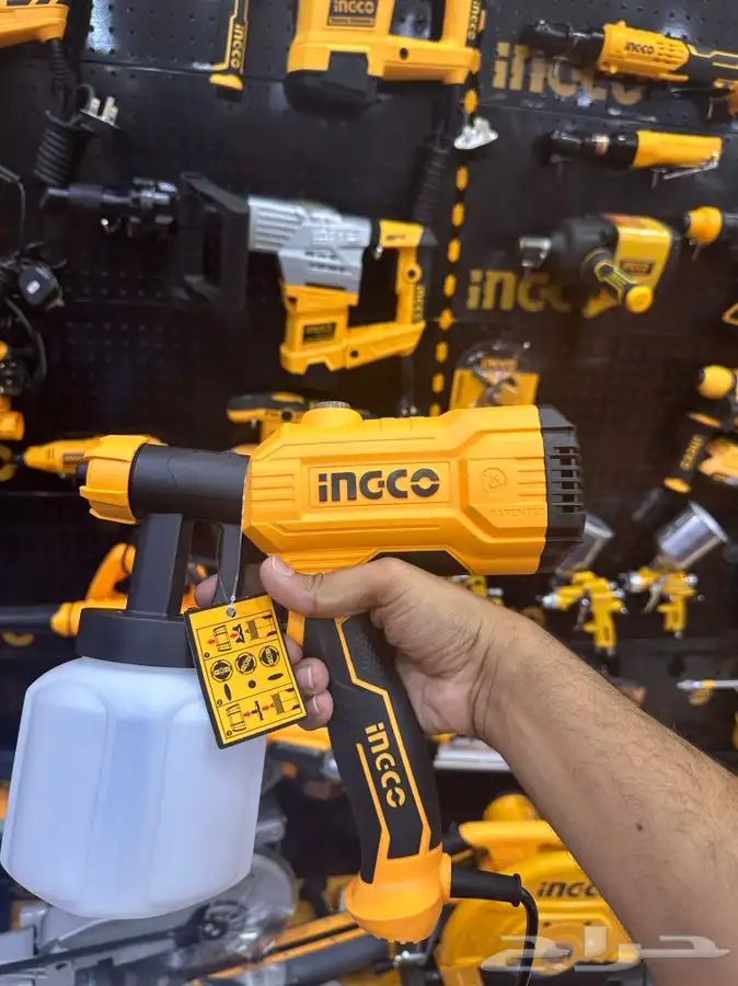 مسدس رش بويا كهرباء 8