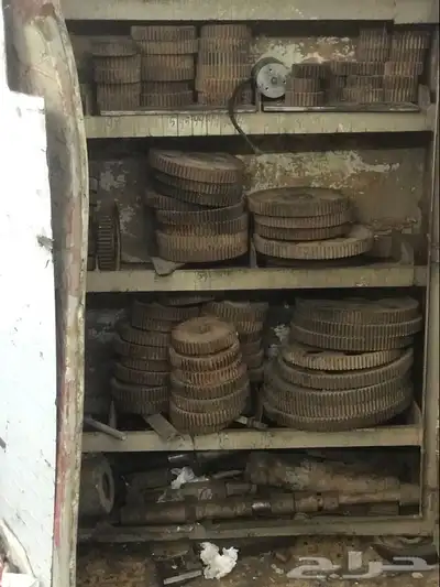 Hobbing machine for sell مكينة تسنين تروس وقيور للبيع 13