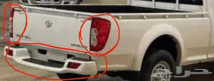 قطع غيار ونجل 5 فقط الموجود اغراض الصندوق 1