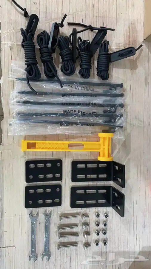 مظلة جانبية للسيارة خاصة للرحلات D600 طبقتين 3