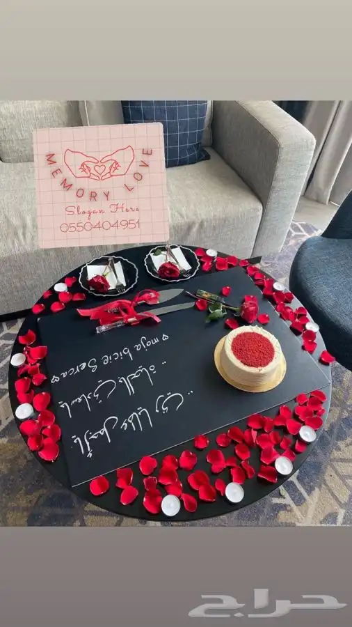 منسقة حفلات ذكرى زواج وتجهيز غرف عرسان 19