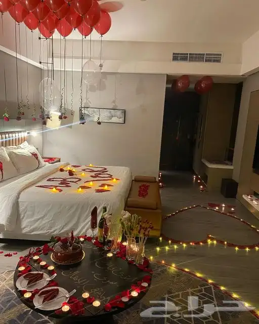منسقة حفلات ذكرى زواج وتجهيز غرف عرسان 22
