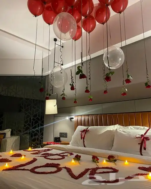 منسقة حفلات ذكرى زواج وتجهيز غرف عرسان 24