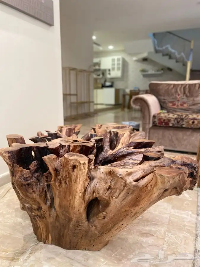 قطع اثاث من الخشب الطبيعي ( طاولات ) 1
