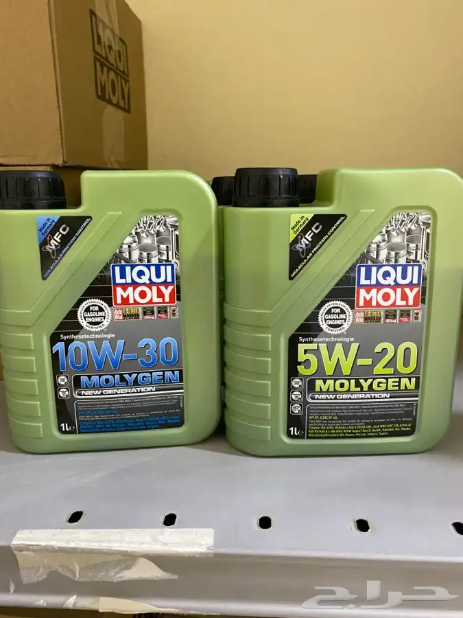 زيت ليكوي مولي 10w30 و 5w20 بسعر الجملة 0
