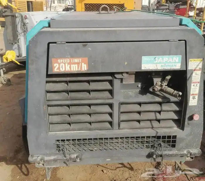 لتاجير مولدات وكشافات generator and tower light Air compres 6
