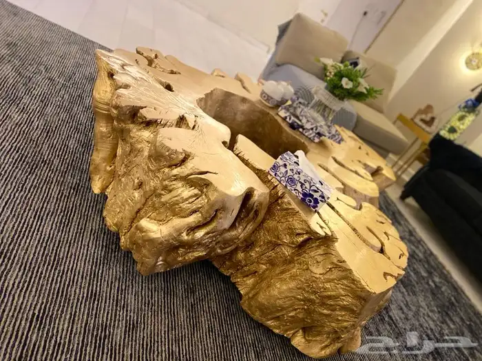 قطع اثاث من الخشب الطبيعي ( طاولات ) 14