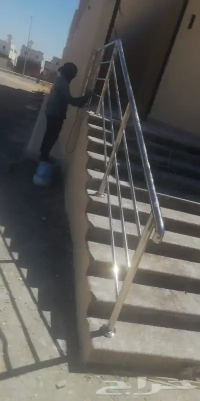 دربزين اتنانلس استيل 22
