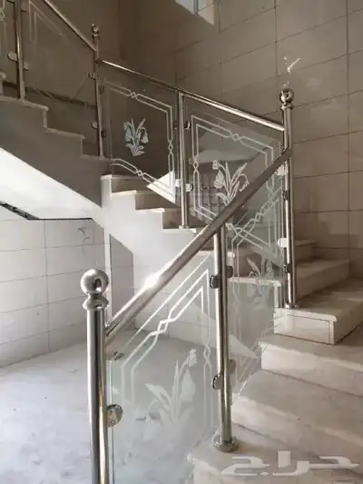 دربزين اتنانلس استيل 48
