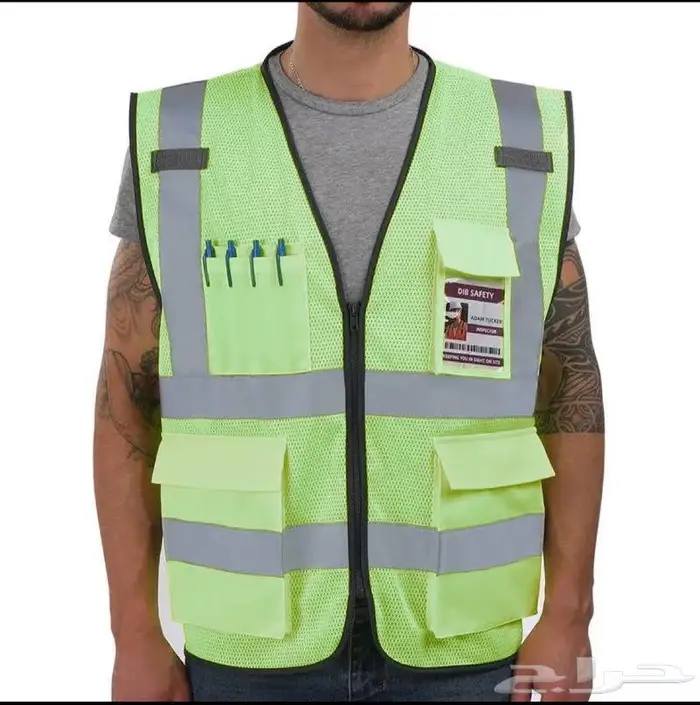 ادوات سلامة(gloves  shoes  goggles  helmet  coverall  vest) 11