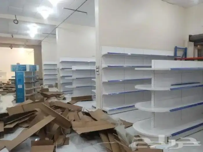 رفوف سوبر ماركت وصيدليه وبقالات 7