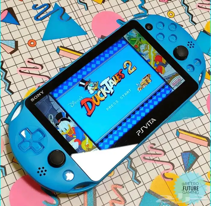 متوفر ps vita اللون الازرق نسخة السلم مهكر 2