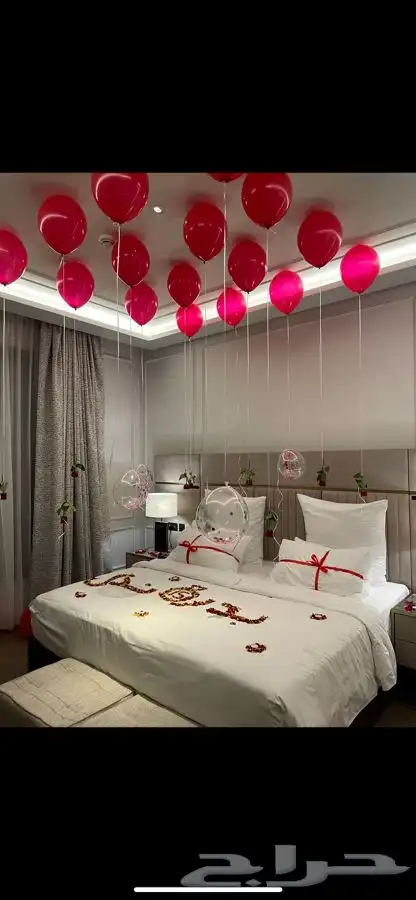 تنسيق ذكرى زواج وتجهيز غرف عرسان 5