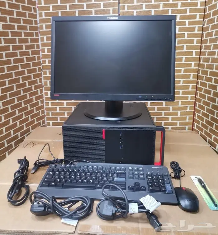 كمبيوتر مكتبى مصمم للاعمال المكتبيه و ضغط العمل 8