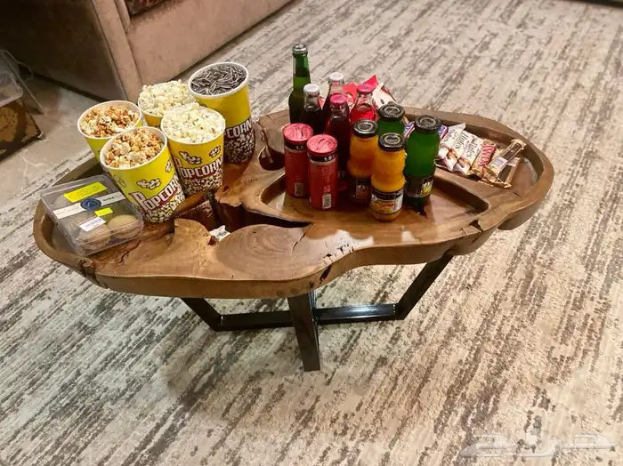 طاولات خشب طبيعي 23