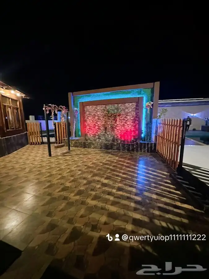 شاليه سن رايز للإيجار اليومي الطايف الواصليه 12