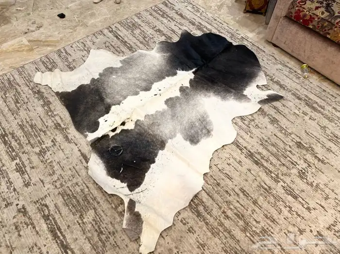 قطع جلد بقر طبيعي ( سجاد ) 21