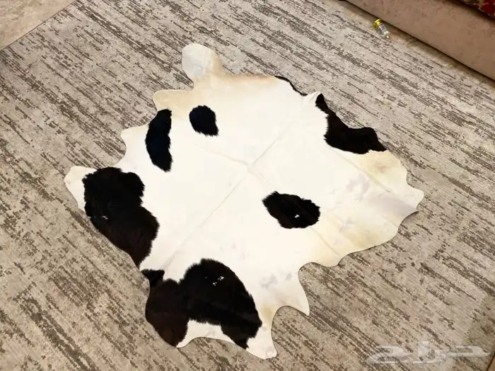 قطع جلد بقر طبيعي ( سجاد ) 26