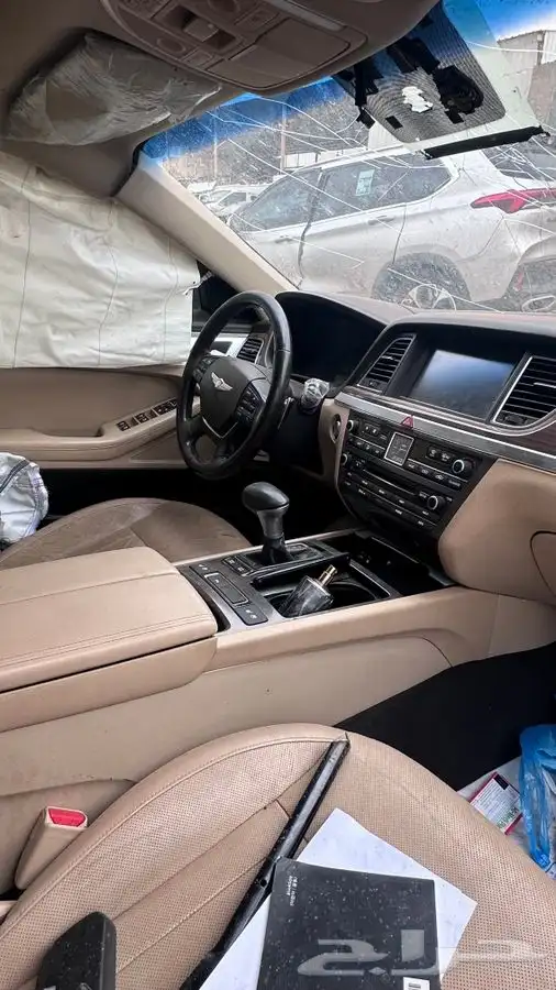 جنسس G80 2017 مصدومه 7