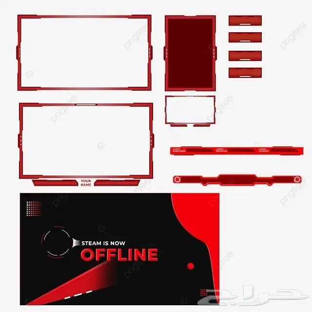 تصميم بكج تويتش كامل 0