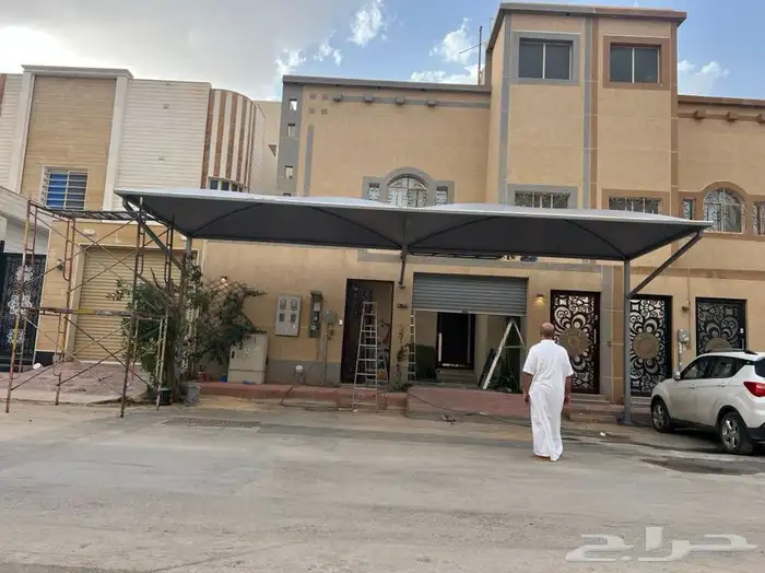 ساتر جدار _سواتر حديد شرائح  _سواتر قماش _مظلات سيارات 26