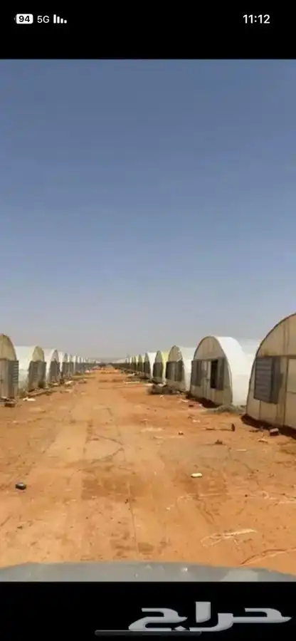 يوجد لدينا بيوت محميه مكيفه للبيع و للايجار 0