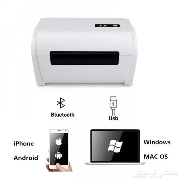 طابعة بوليصات حرارية بولوتوث جديدة 3
