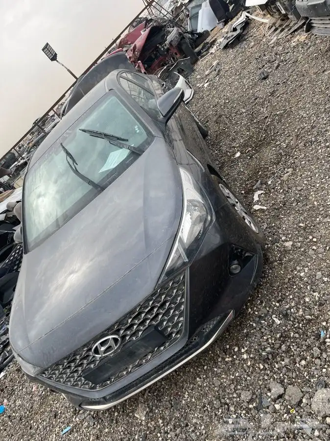 هونداي اكسنت 2022 مصدومه قطع غيار 1