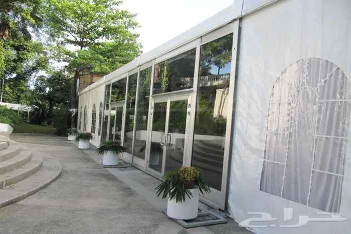 خيام اوربية بواجهات شفاف للايجار بجدة 3